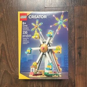 LEGO Celebration: Ferris Wheel with Fireworks